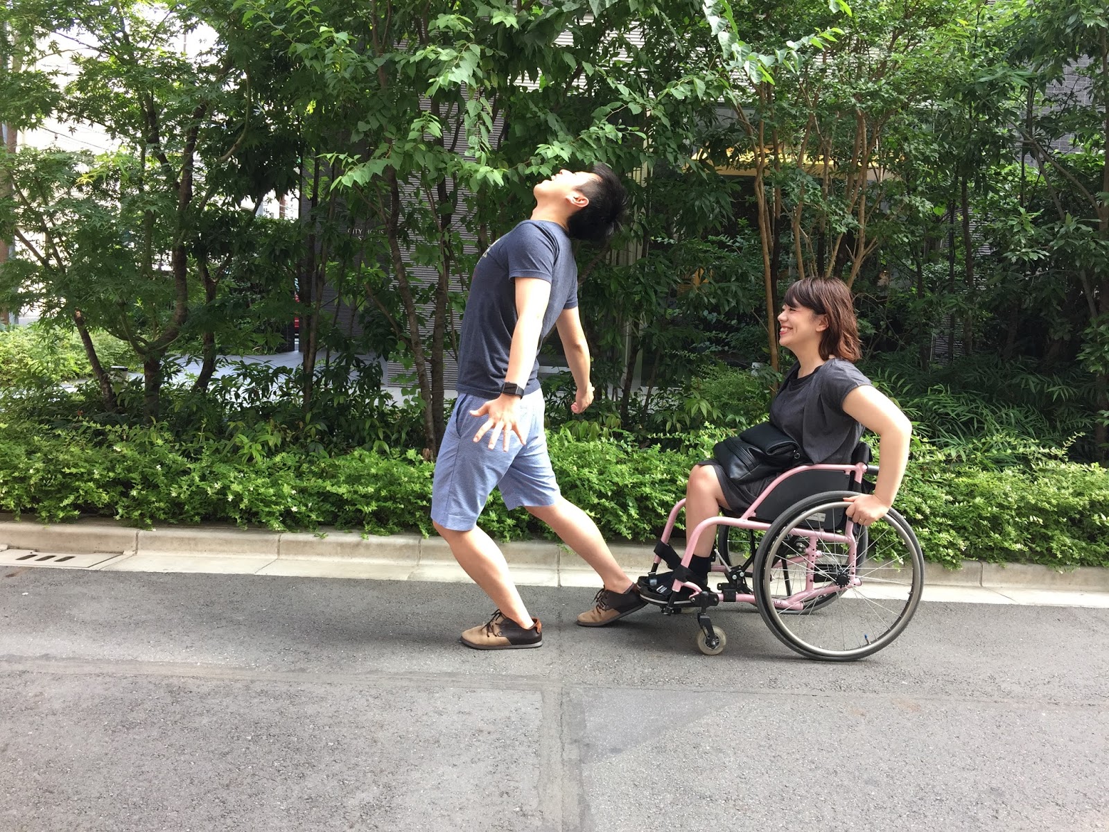Where Should I Stand When Walking With a Wheelchair User