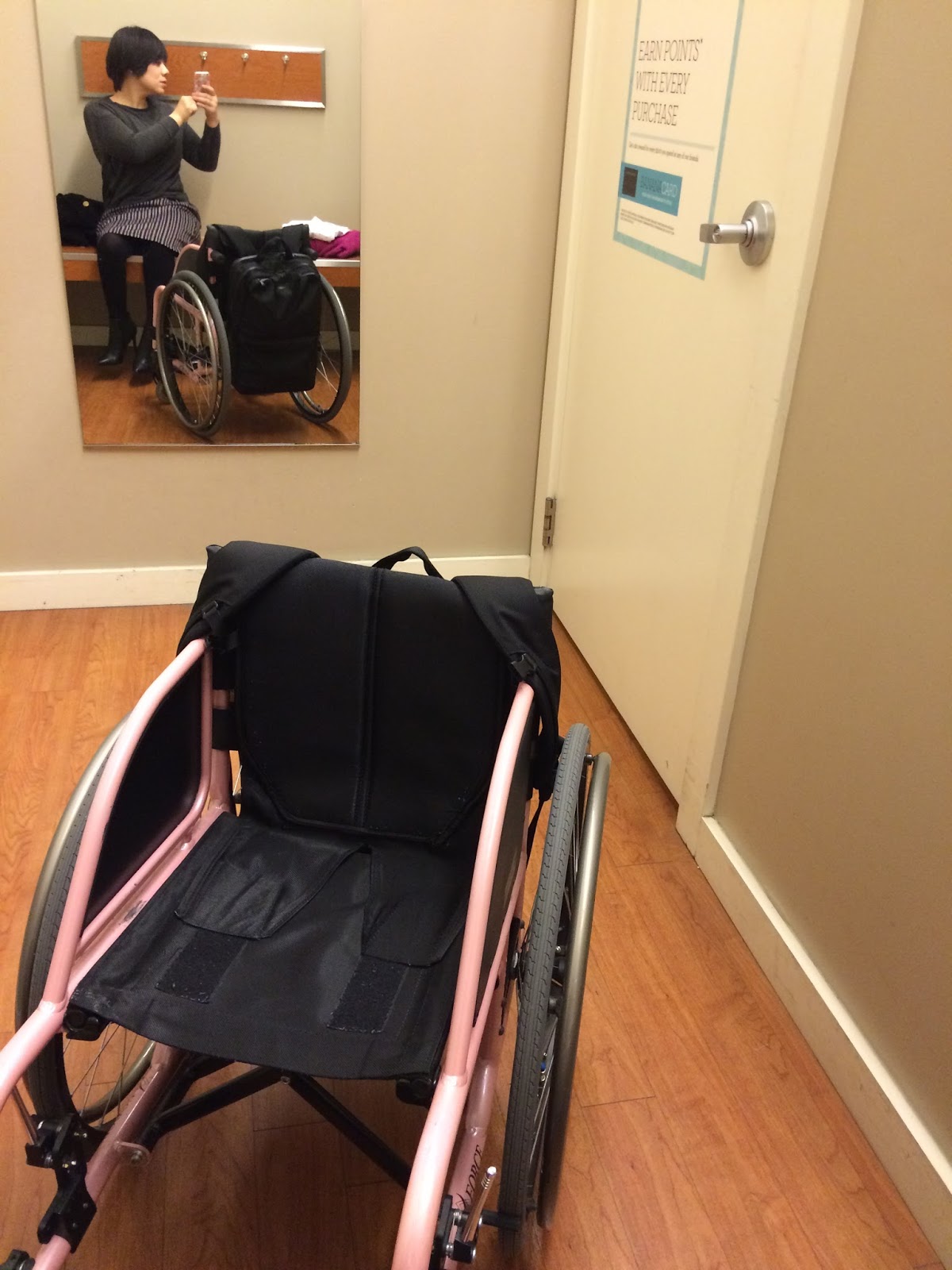 Awesome Fitting Room For Wheelchair Users in the U.S.
