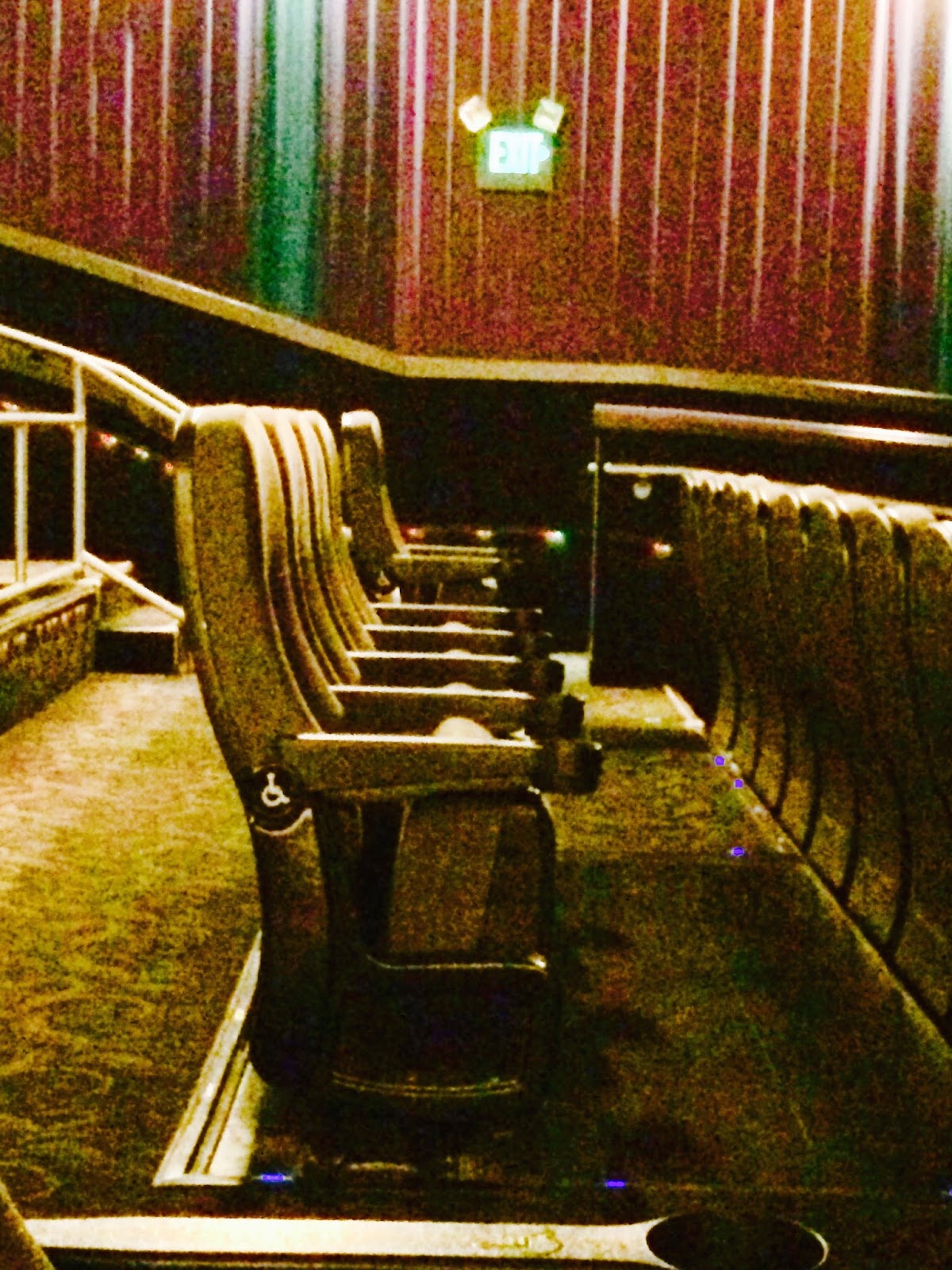 Wheelchair Seat Is Located on The Best Location at Movie Theaters in the U.S.