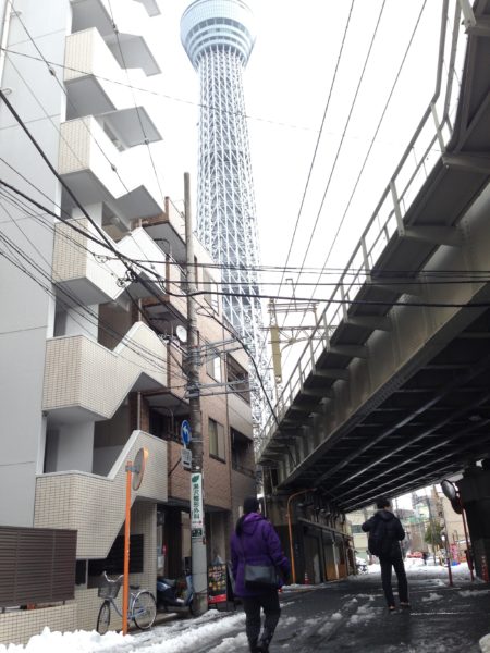 Visiting Tokyo Skytree